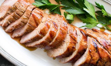 Grilled Pork Tenderloin with Orange Marmalade Glaze